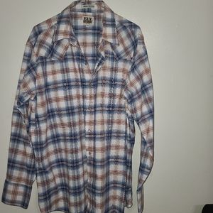 XL Ely Cattleman snap up western shirt